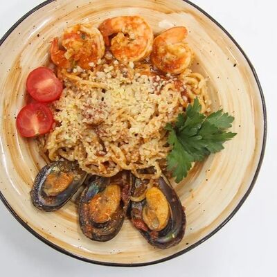 Спагетти Тарантино в Pronto Pizza по цене 700 ₽