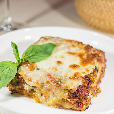 Лазанья с домашней пастой и индейкой в Il Mio по цене 620 ₽