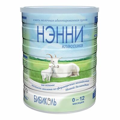 Сухая смесь Классика на основе козьего молока с рождения, Нэнни, Новая Зеландия в Азбука Вкуса Экспресс Меню по цене 1733 ₽