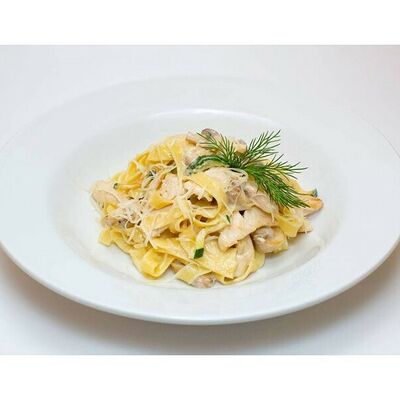 Феттучини с грибами в Академия по цене 570 ₽