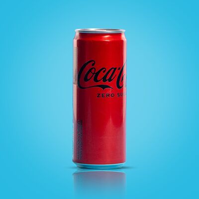 Coca-Cola жестяная банка Без Сахарав Япошкин ролл по цене 195 ₽