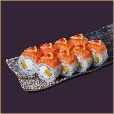 Ролл Филадельфия Lite с манго в Happy Fish Premium по цене 835 ₽