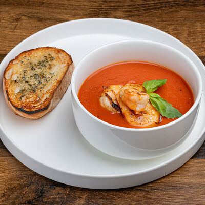 Суп с креветкамив Morris pizza по цене 790 ₽