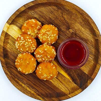 Сырные монетки с халапеньо в АБАРмот по цене 370 ₽