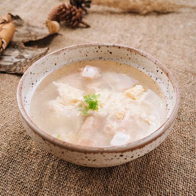 Уха с семгой в Кафе-парк Теремок по цене 340 ₽