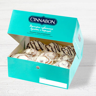 Синнапак 9 мини-булочек ассорти в Cinnabon по цене 2185 ₽