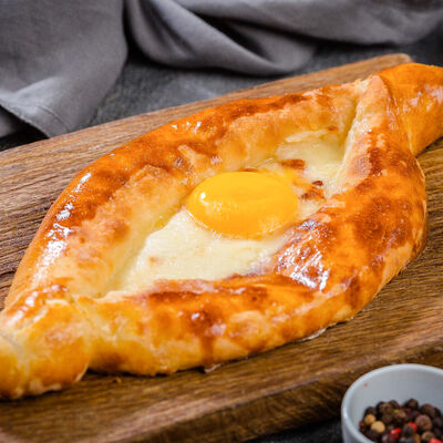 Хачапури по-аджарски в Сахара по цене 530 ₽