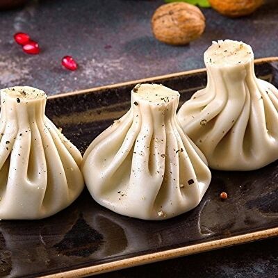 Хинкали с бараниной 3шт в Сулугуни по цене 414 ₽