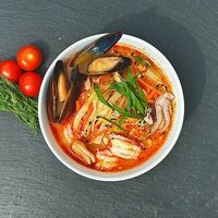 Суп Хемультан с морепродуктами в Рисоварня
