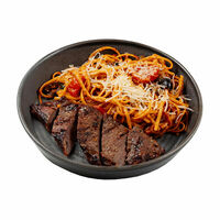 Стейк-Паста со Стриплоином в ИТЛЕ Стейк-кафе Halal