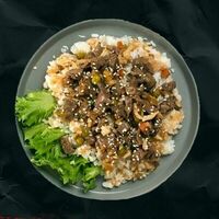 Рис терияки с Лососем в Sushiko