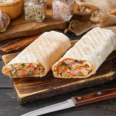 Шаверма на углях с курицей в Кура-гриль по цене 460 ₽