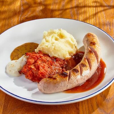 Свиная колбаска в BBQ Beer Restaurant по цене 900 ₽