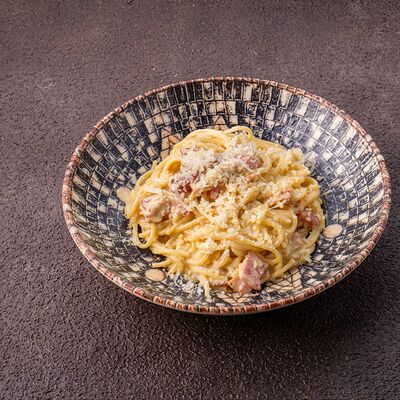 Паста Карбонарав Cosmo пицца пучча по цене 442 ₽