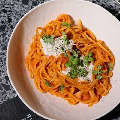 Лингвини с креветками в Sweetheart по цене 1030 ₽