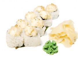 Запеченный ролл кариба в WokPho по цене 380 ₽