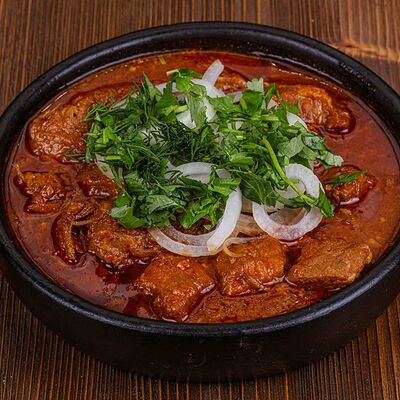 Чашушули из телятины в Чито-гврито по цене 850 ₽