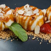 Сырники банановые с орехамив Сэт