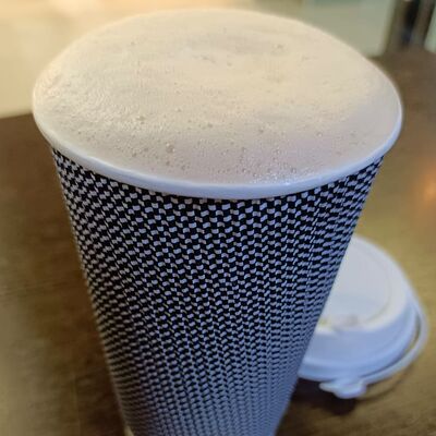 Латте на кокосовом молоке в Чайный волшебник по цене 320 ₽