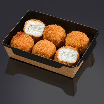 Цыплёнок в сливочно-чесночном соусе (1 шарик) в Я люблю аранчини по цене 208 ₽