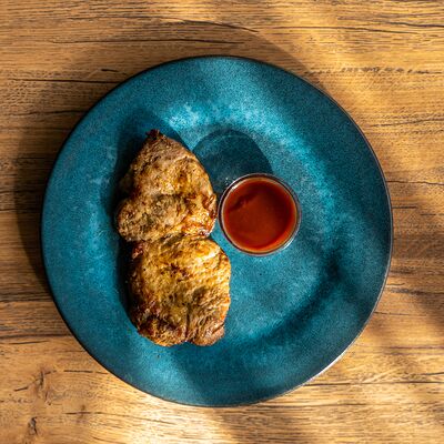 Стейк из cвинoй шеи в Паблик Бар по цене 560 ₽