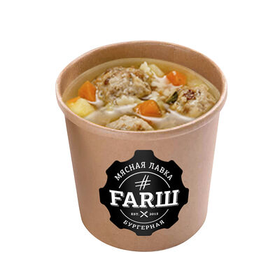 Суп с фрикадельками в #FARШ по цене 139