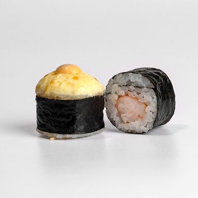 Классика с креветкой запеченная в Филка роллы по цене 400 ₽