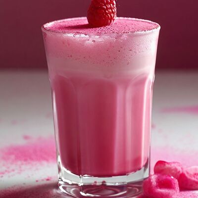 Розовая матча из питайив Coffee Cloud по цене 269 ₽