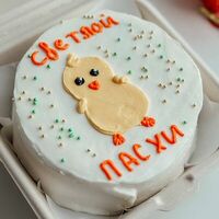 Бенто торт Святая Пасха птенчик в The.cakes_spb