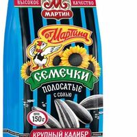 Семечки от Мартина полосатые с солью в Вкус Азии