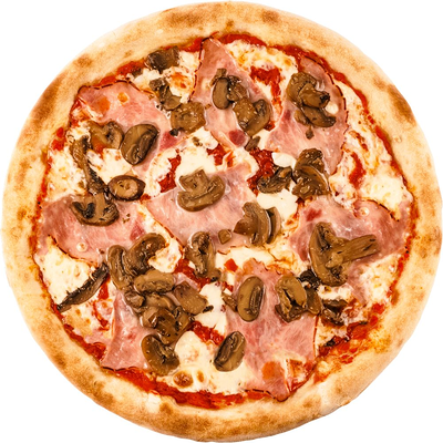 Пицца с грибами и ветчиной в Пицца Паоло по цене 599 ₽