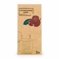 Морс брусничный Фермерский от Ярослава Звягина Московская область в Азбука Вкуса Экспресс Меню