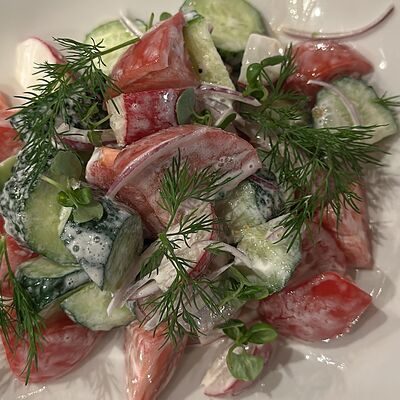 Овощной салат в Пепе Неро по цене 750 ₽