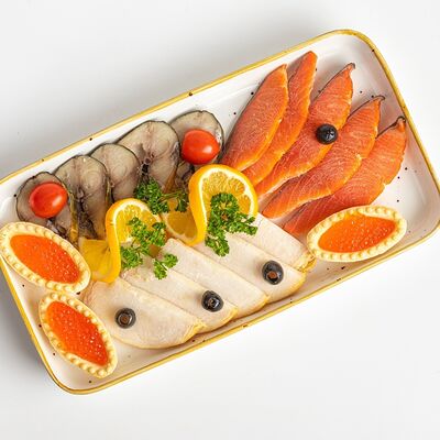 Рыбное ассорти в SQ PLOV по цене 6295 ₸