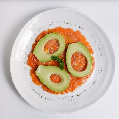 Карпаччо из лосося в The Times Home по цене 1750 ₽