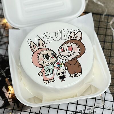 Бенто-торт Labubu Лабубу двое в Tort4u по цене 1590 ₽