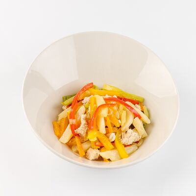 Овощное рагу с нежной индейкой в АндерСон по цене 395 ₽