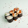 Малый ролл: копчёная курица, огурец, сыр. соус чили (6 шт) в ЁБИСАН по цене 449