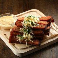 Гренки с сыром в Craft Lab Cafe