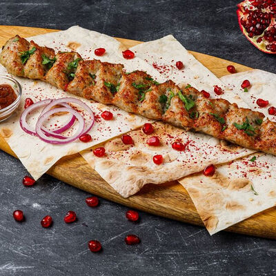 Люля-кебаб из свинины в Мангал холл по цене 840 ₽