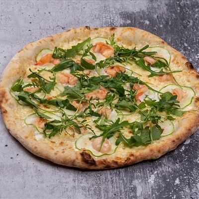 Пицца с креветками в Refettorio по цене 950 ₽