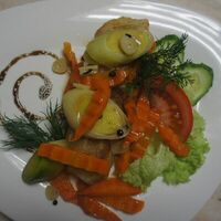 Судак под маринадом в Le Buffet