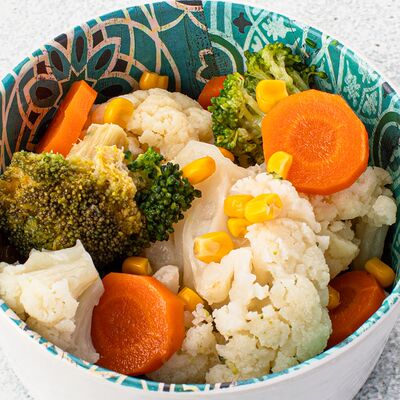 Овощи на пару в Трикатель по цене 164 ₽