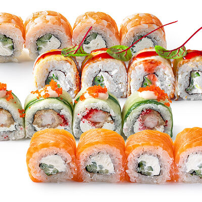 Сет Филадельфия Мини в Sunrise по цене 1078 ₽