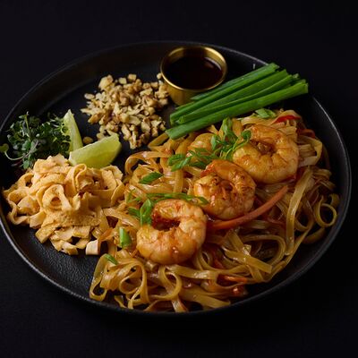 Пад тай с креветкой в Эндорфин по цене 770 ₽