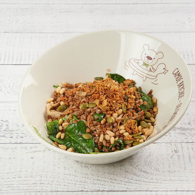 Гречневая каша со шпинатом и вешенками в АндерСон по цене 360 ₽