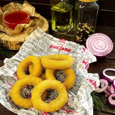 Луковые кольца фри в Good Food по цене 143 ₽