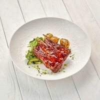 Свиные ребра в Пармезан