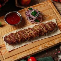Люля-кебаб из баранины в Хачапури
