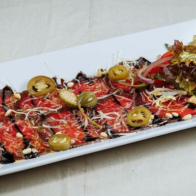 Карпаччо из говядины в Ив.Дурдинъ по цене 640